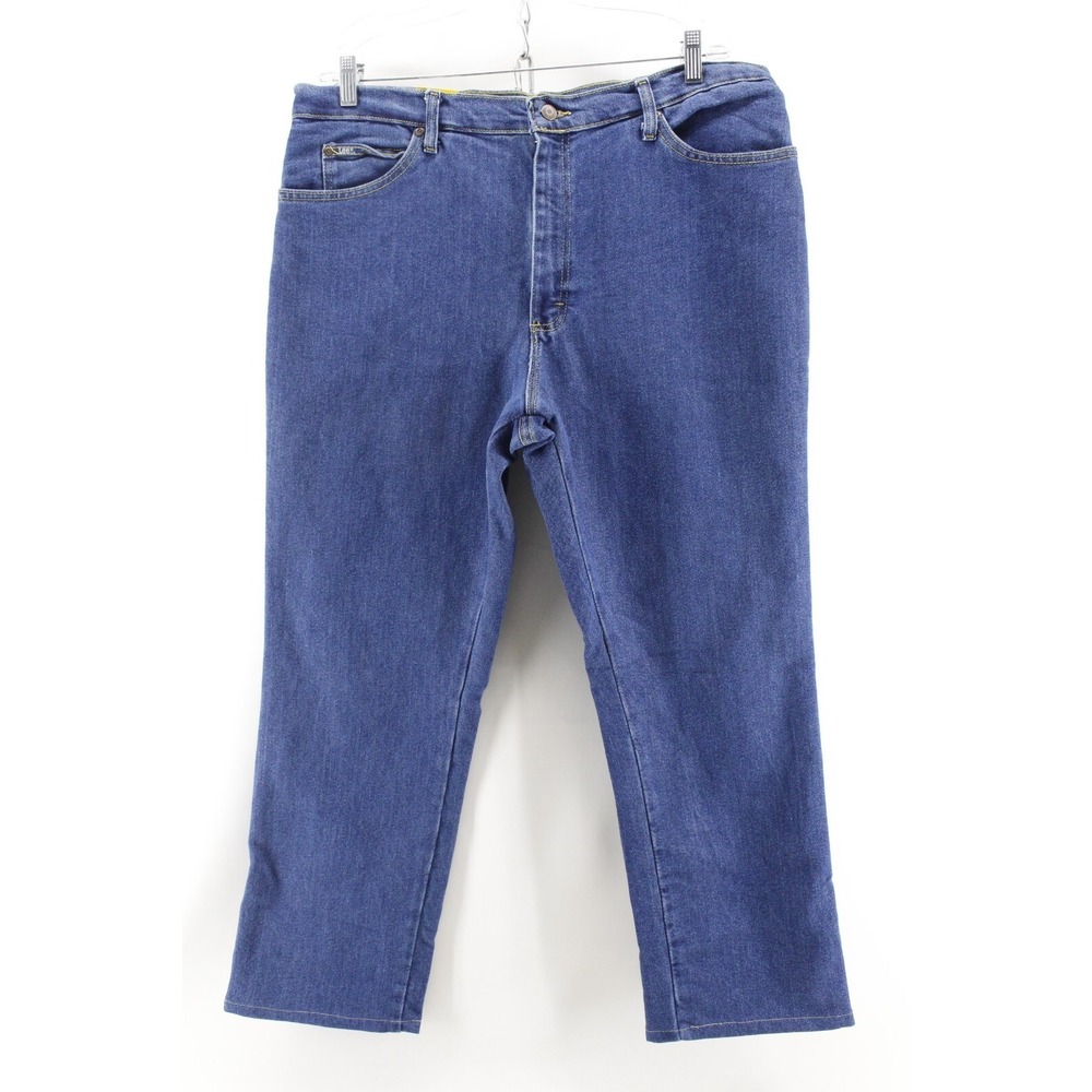 LEE PEPPER WASH MEN'S REGULAR FIT COMFORT STRETCH JEANS 40x29 (Tag 40x30)